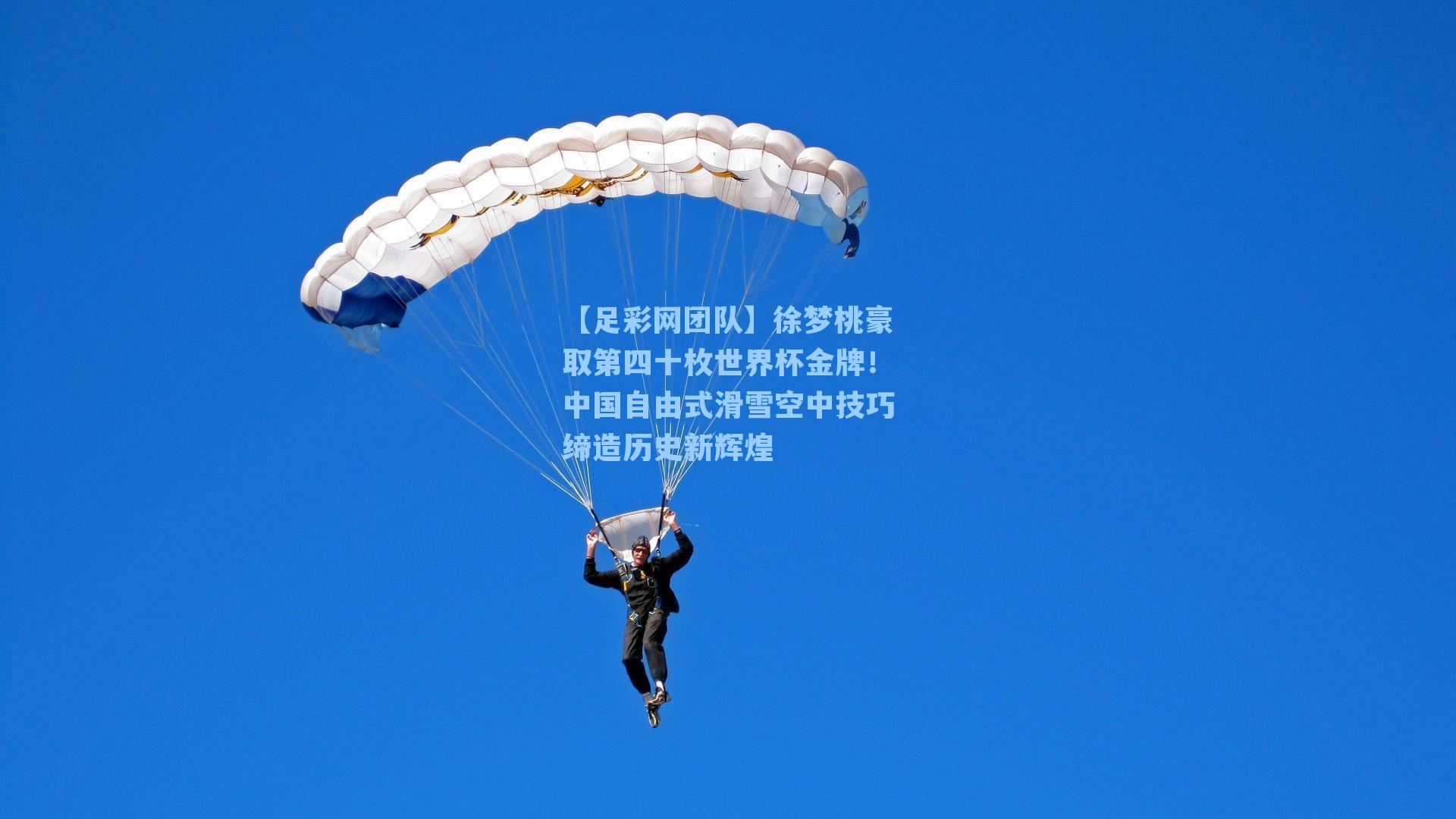 【足彩网团队】徐梦桃豪取第四十枚世界杯金牌！中国自由式滑雪空中技巧缔造历史新辉煌